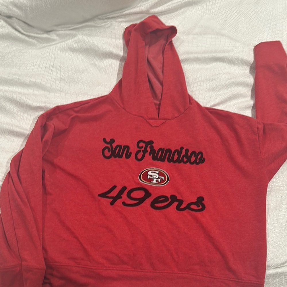 NFL Team Apparel Red Hoodie XL